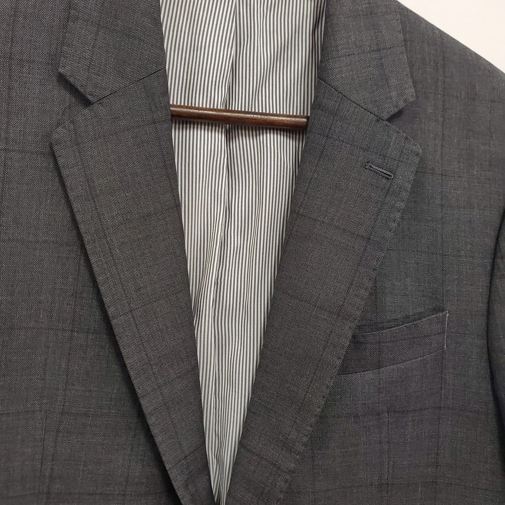 Todd Snyder Mens Mayfair‎ Blazer Size 38R Gray Professional Corpcore Business
